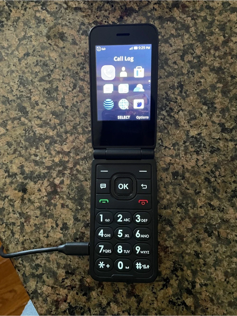 AT&T Cingular Flip IV Cell Phone, Model U102AA, 4 GB, Black, Original Box